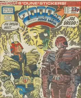Cover of 2000 AD #402