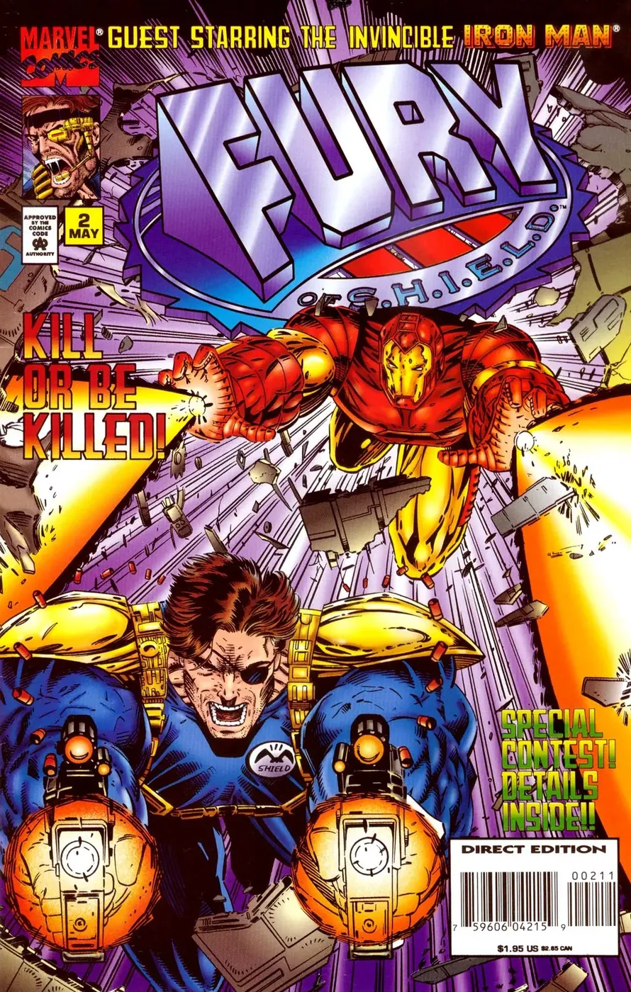 Cover of Fury of S.H.I.E.L.D. #2