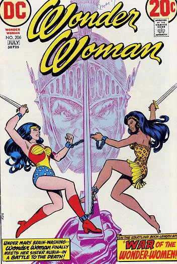 Cover of Wonder Woman #206
