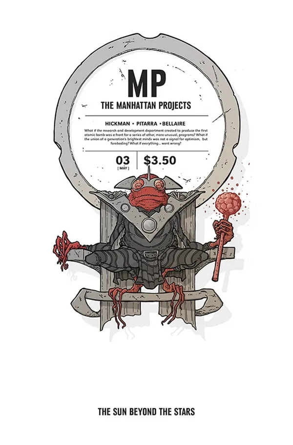 Cover of The Manhattan Projects: The Sun Beyond the Stars #3