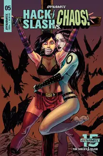 Cover of Hack/Slash vs. Chaos! #5