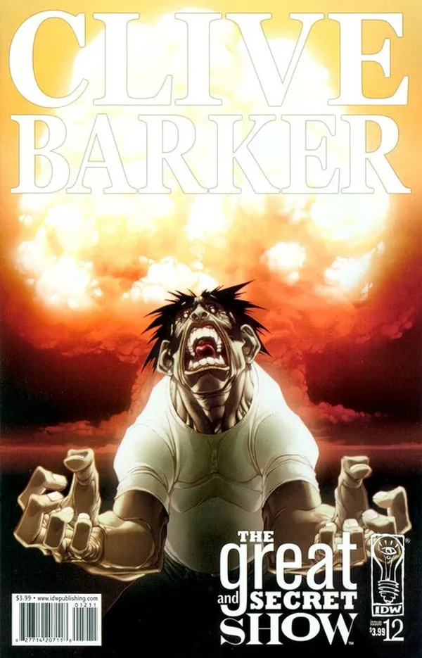 Cover of Clive Barker's The Great and Secret Show #12