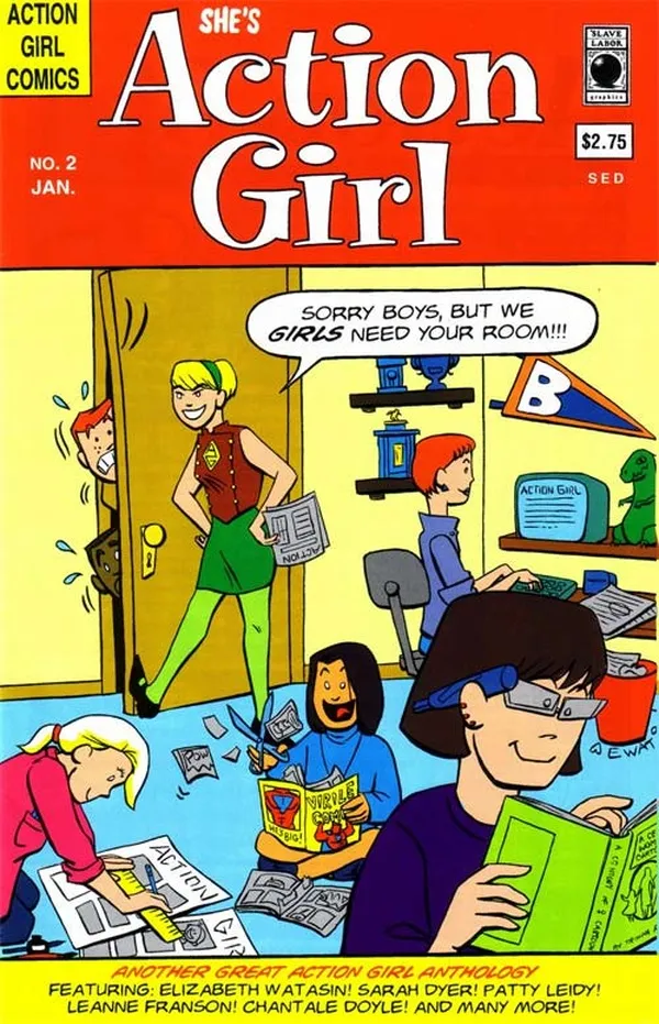 Cover of Action Girl Comics #1