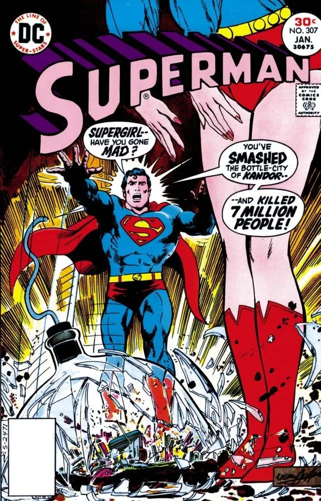 Cover of Superman #307