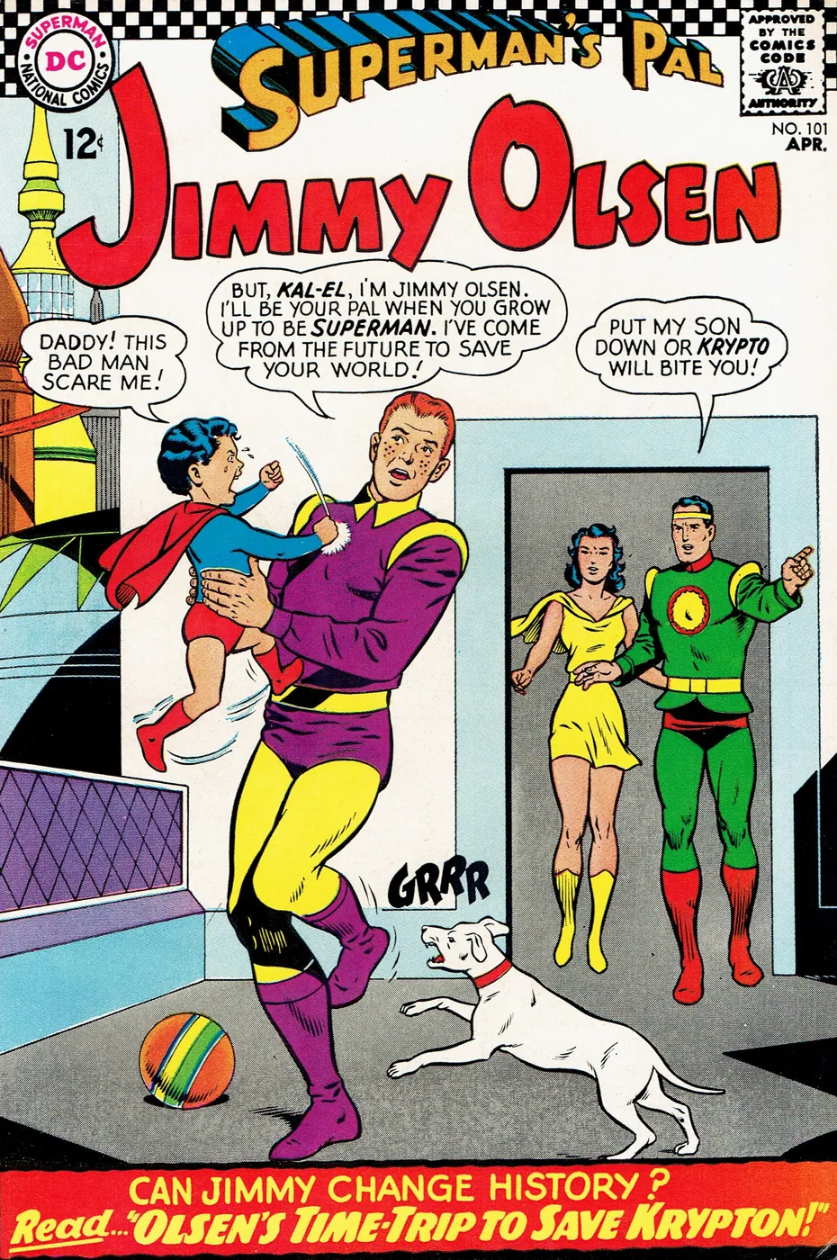 Cover of Superman's Pal, Jimmy Olsen #1