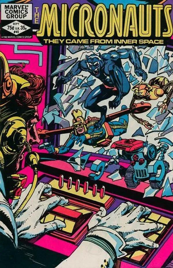 Cover of Micronauts #45