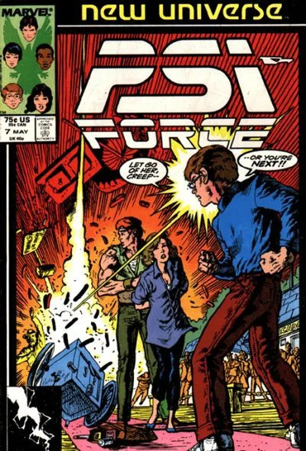 Cover of Psi-Force #7