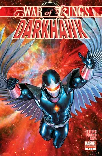 Cover of War of Kings: Darkhawk #1