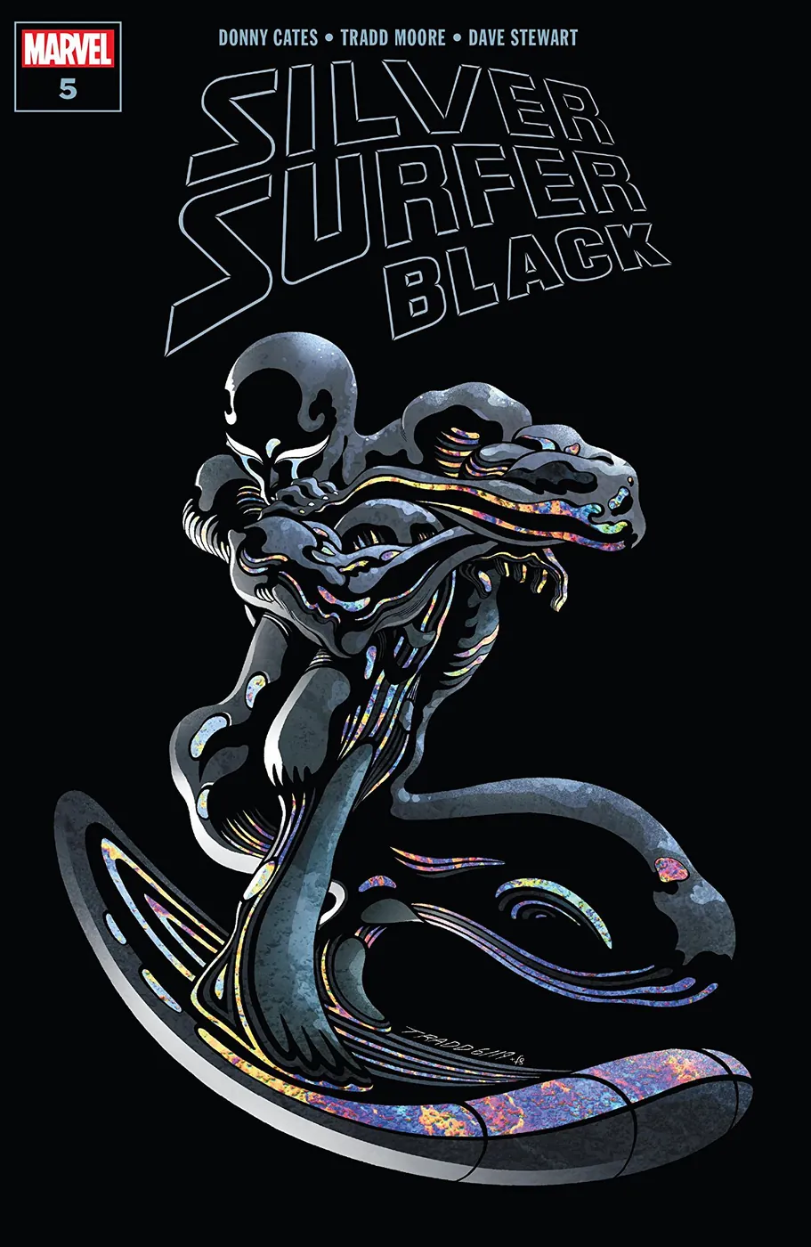 Cover of Silver Surfer: Black #5