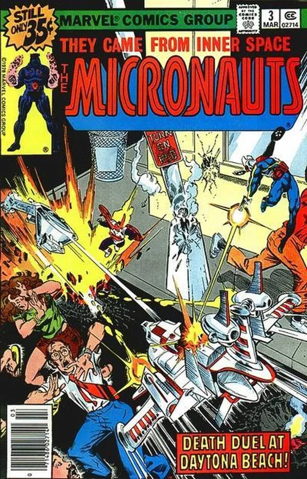 Cover of Micronauts #3