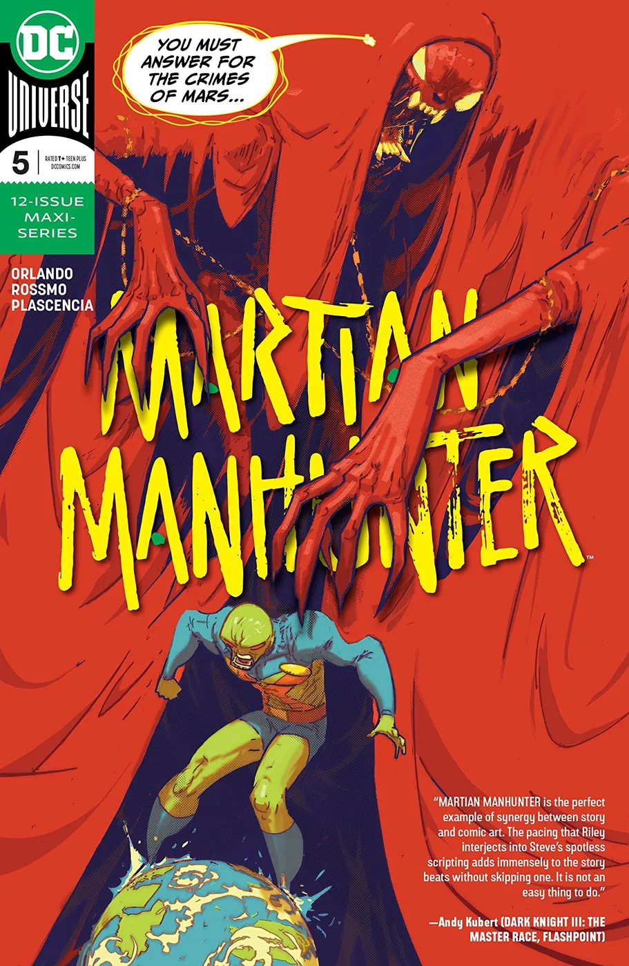 Cover of Martian Manhunter #5