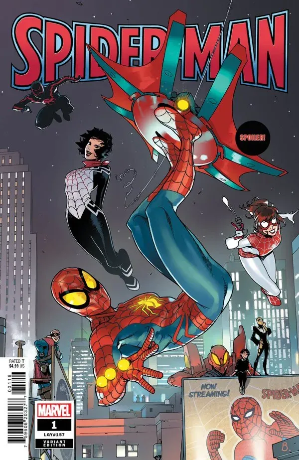 Cover of Spider-Man #1 (157)
