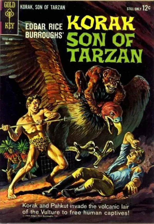 Cover of Edgar Rice Burroughs Korak, Son of Tarzan #3