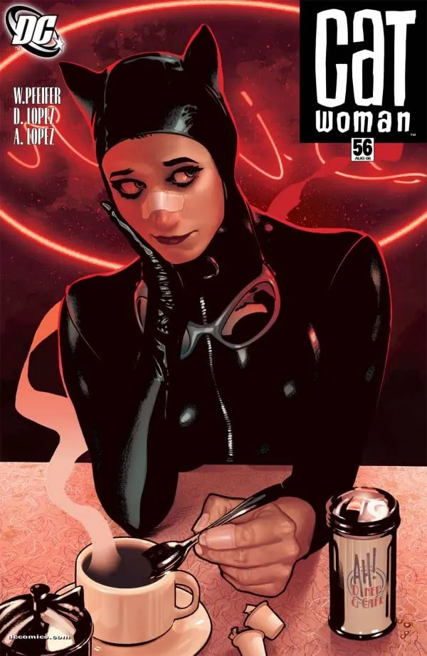 Cover of Catwoman #56
