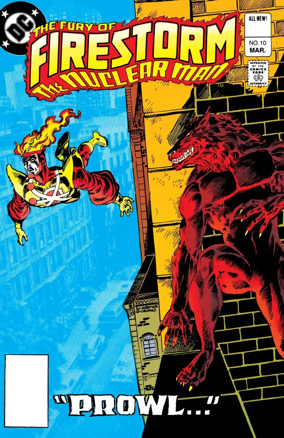 Cover of The Fury of Firestorm #10