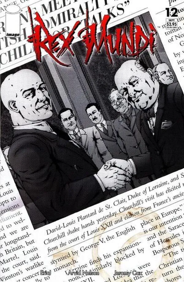 Cover of Rex Mundi #12
