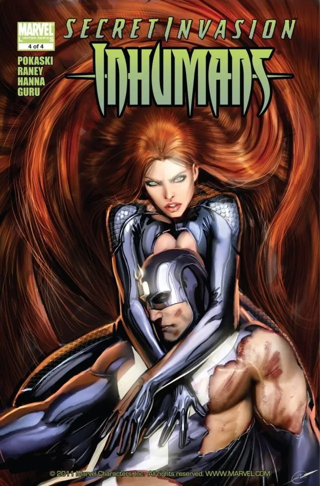Cover of Secret Invasion: Inhumans #4