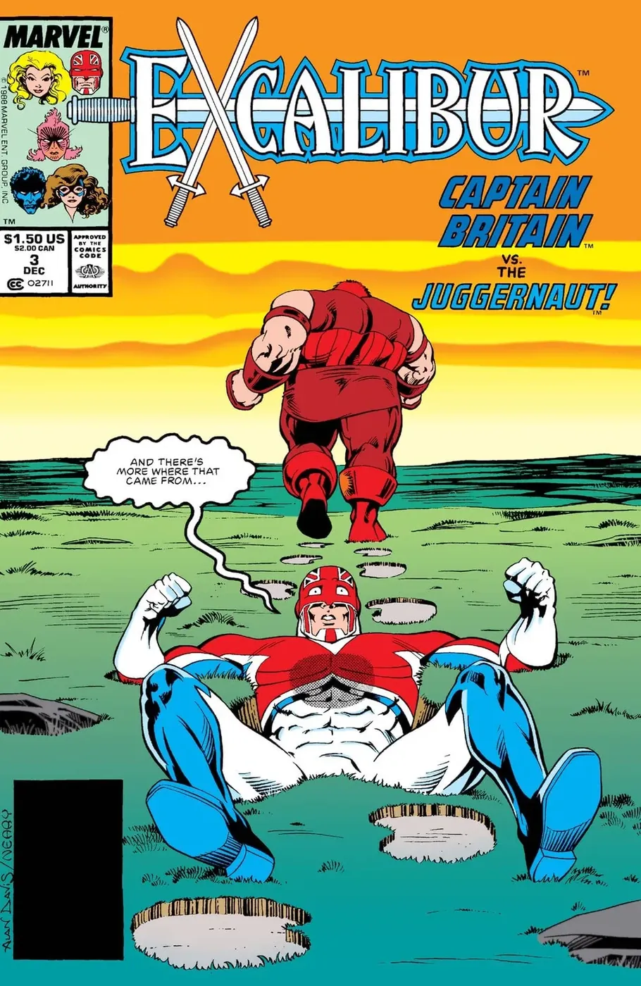 Cover of Excalibur #3