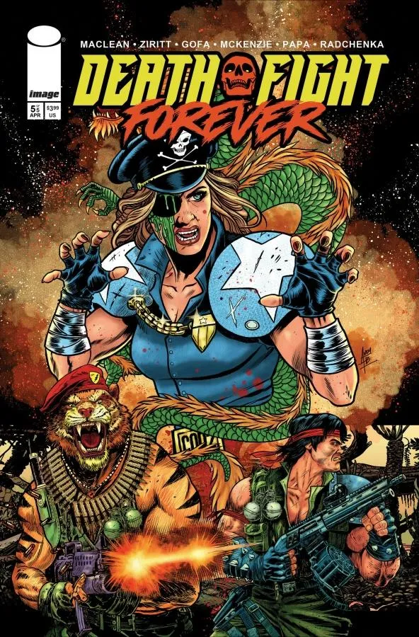 Cover of Death Fight Forever #5