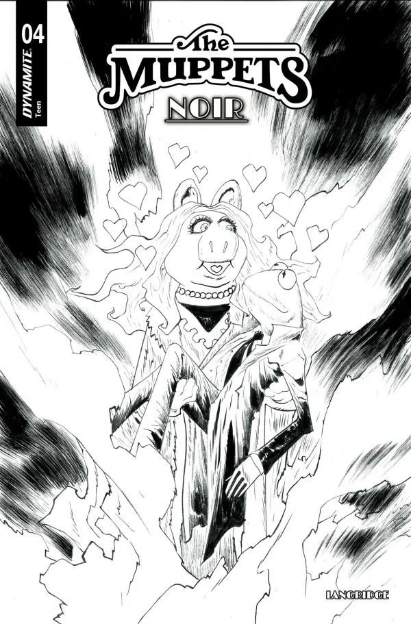 Cover of The Muppets Noir #4