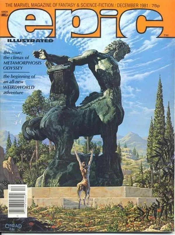 Cover of Epic Illustrated #9