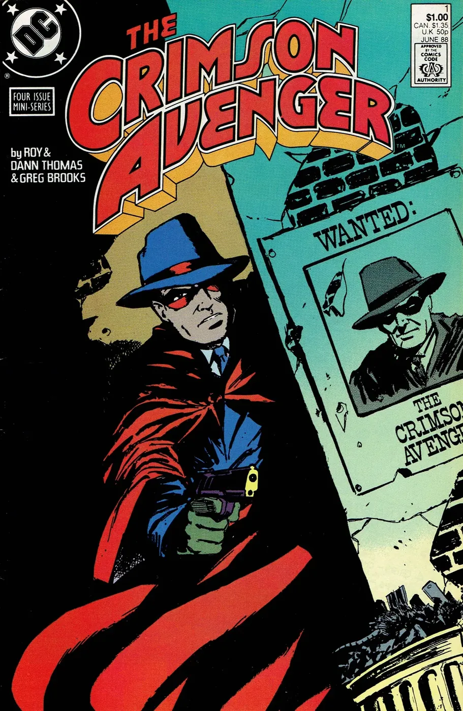 Cover of Crimson Avenger #1