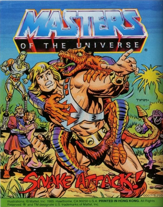 Cover of Masters of the Universe: Snake Attack! #[nn]