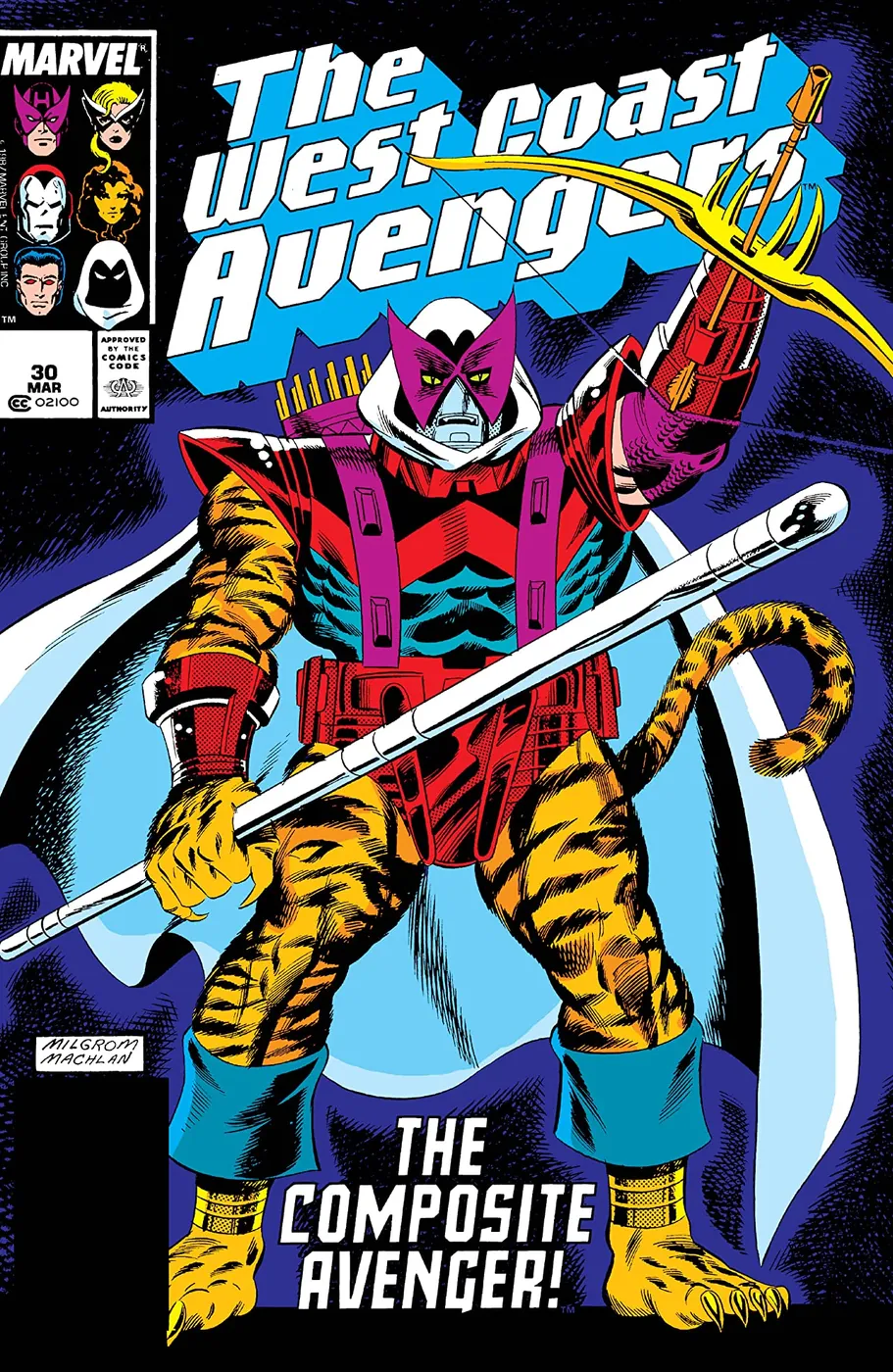 Cover of West Coast Avengers #30