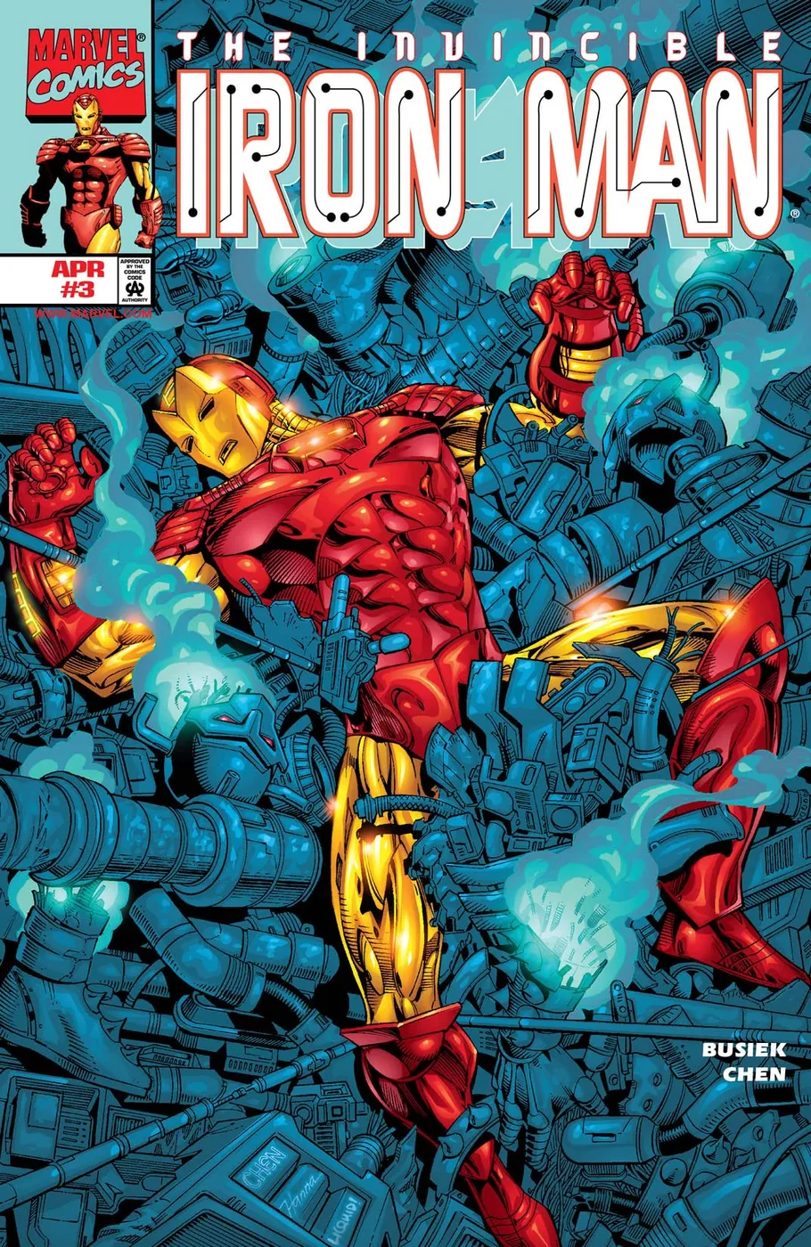 Cover of Iron Man #3