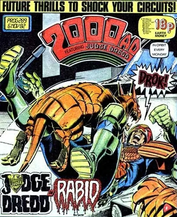 Cover of 2000 AD #289