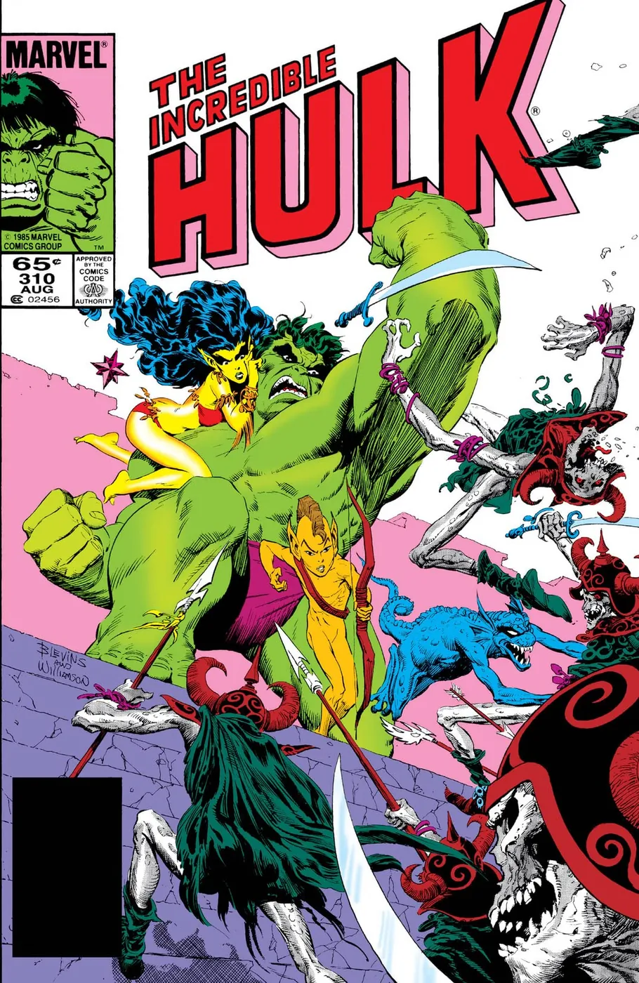 Cover of The Incredible Hulk #310