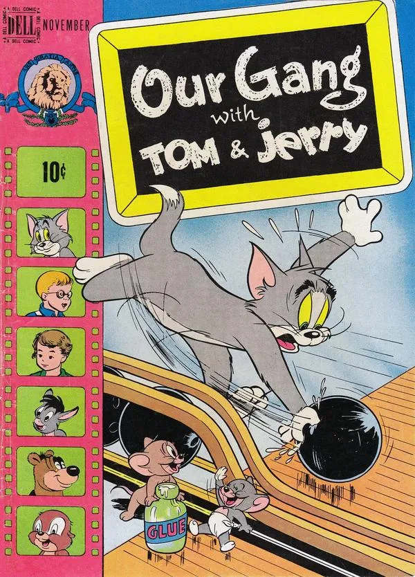 Cover of Our Gang with Tom & Jerry #52