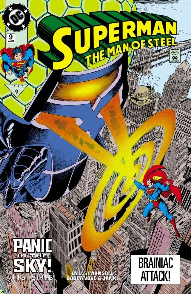 Cover of Superman: The Man of Steel #9