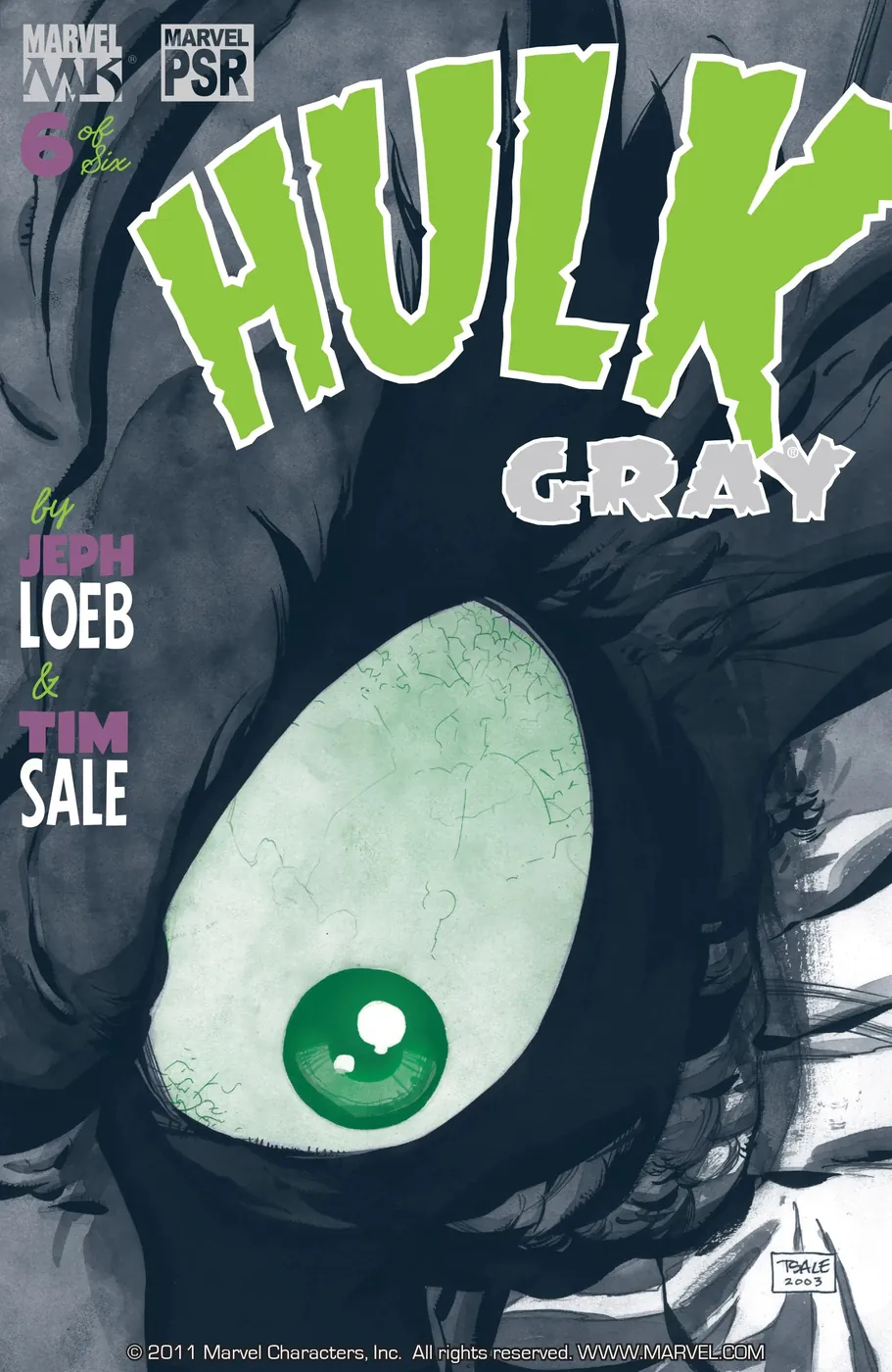 Cover of Hulk: Gray #6