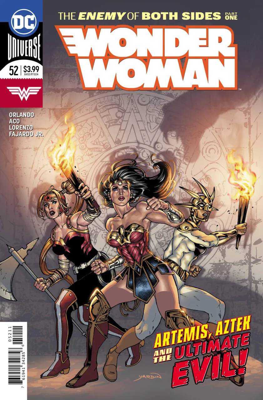 Cover of Wonder Woman #52