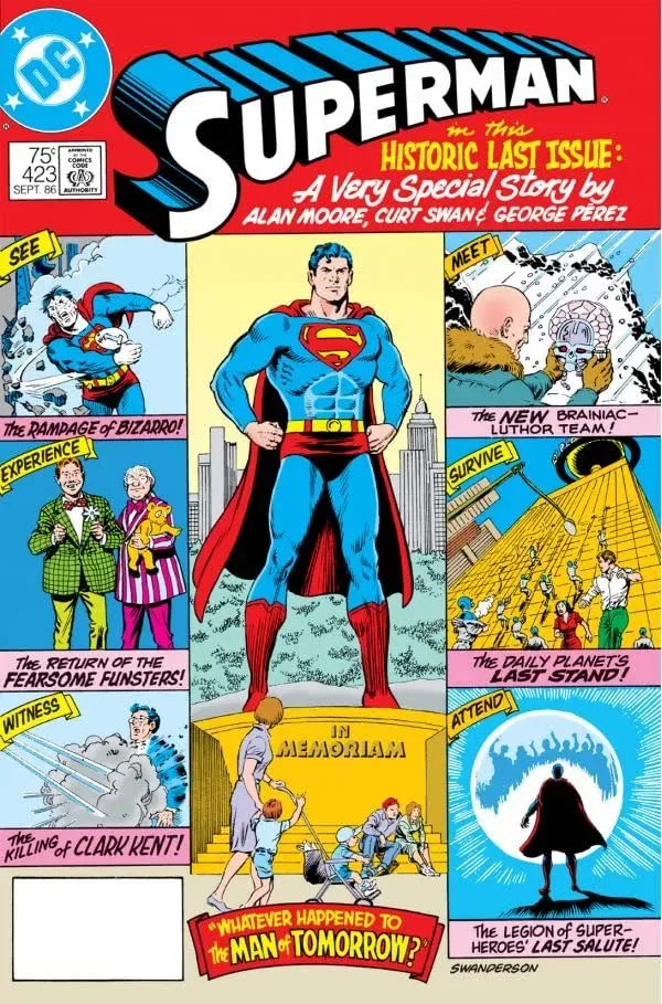 Cover of Superman #423