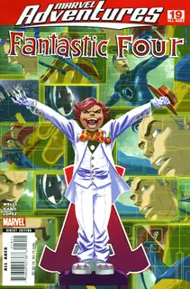 Cover of Marvel Adventures Fantastic Four #19