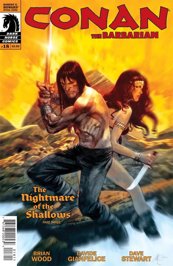 Cover of Conan the Barbarian #18 [105]