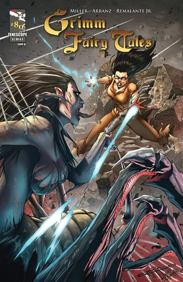 Cover of Grimm Fairy Tales #80