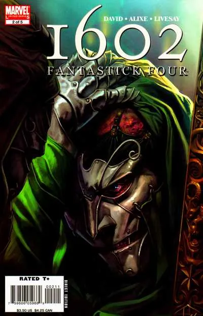 Cover of Marvel 1602: Fantastick Four #2