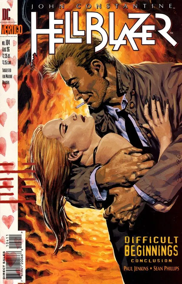 Cover of Hellblazer #104
