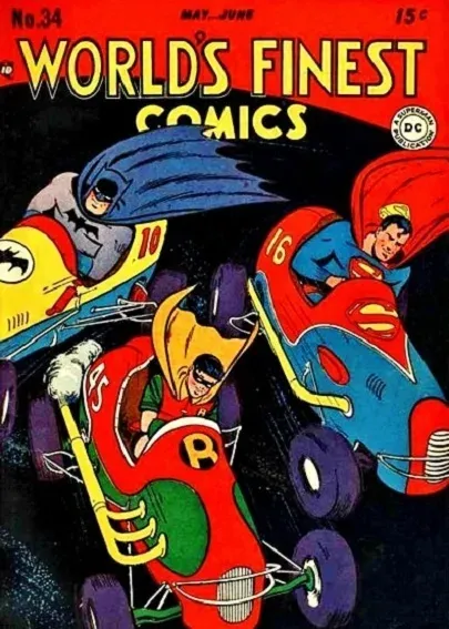Cover of World's Finest Comics #34