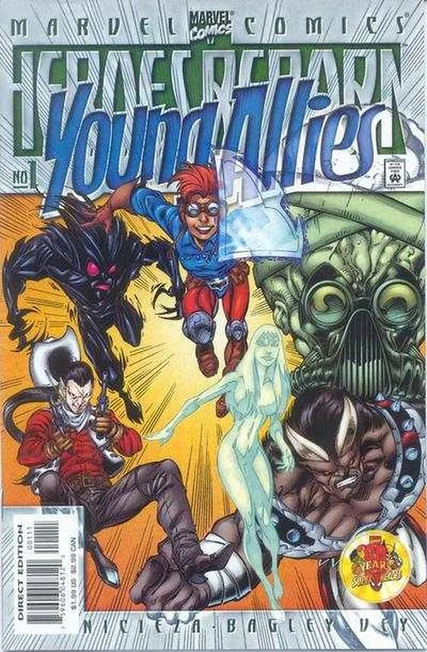Cover of Heroes Reborn: Young Allies #1