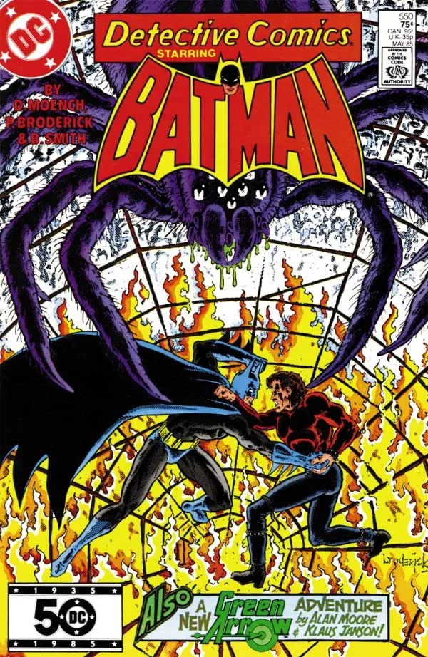 Cover of Detective Comics #550