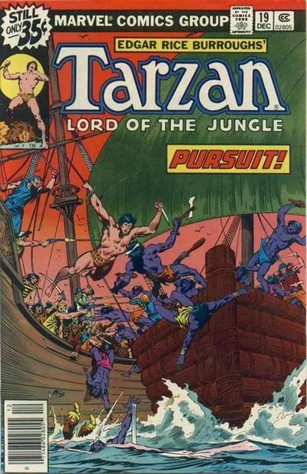 Cover of Tarzan #19