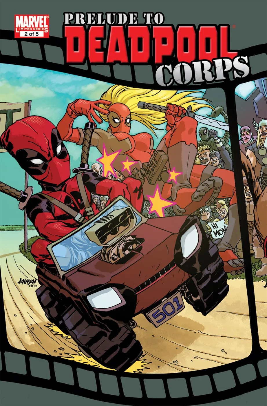 Cover of Prelude to Deadpool Corps #2