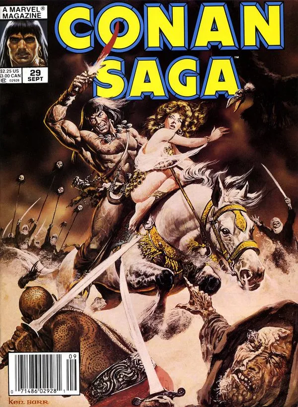 Cover of Conan Saga #29