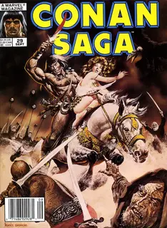 Cover of Conan Saga #29