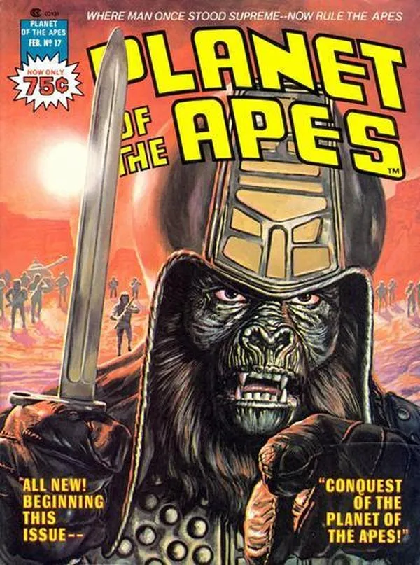 Cover of Planet of the Apes #17