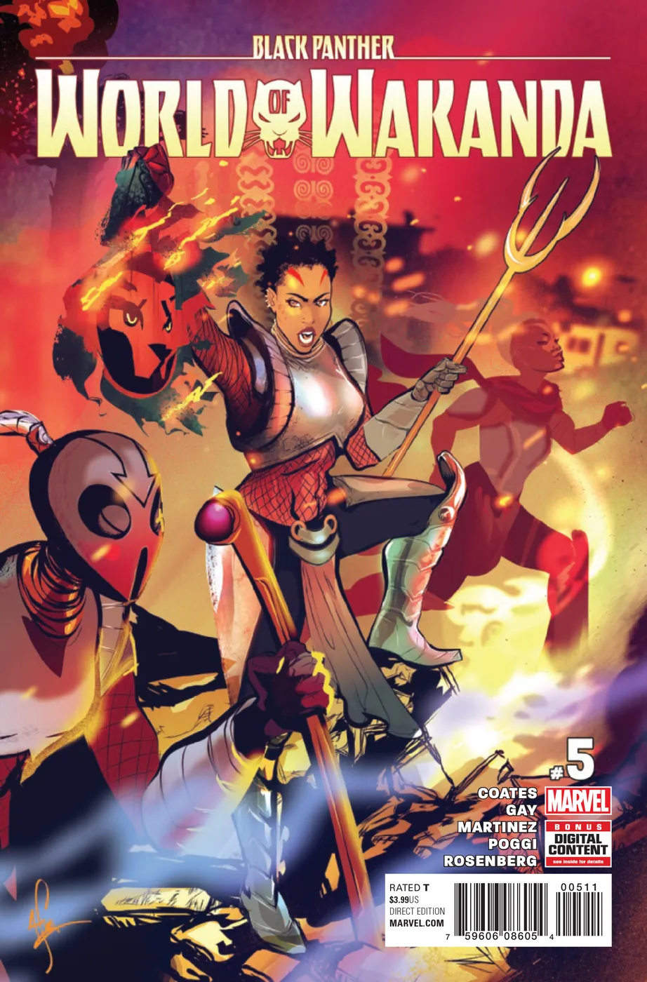 Cover of Black Panther: World of Wakanda #5